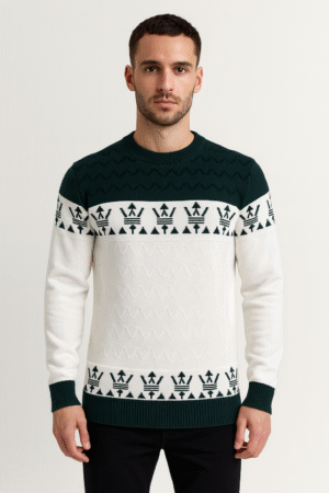 بُلوفر رجالي شتوي – قطن 100% Men’s Winter Pullover