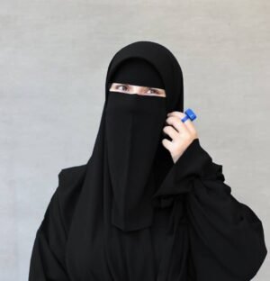 طقم نقاب + خمار ماليزي خامة بريميوم - الخليجي براند